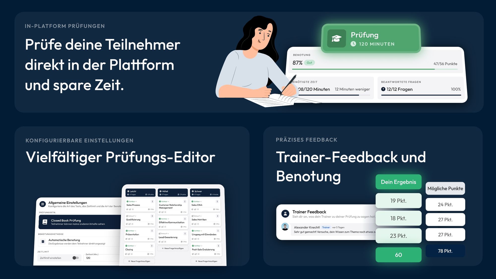 Umfangreiche Digitale Prüfungen Ganz Einfach Mit Learningsuite